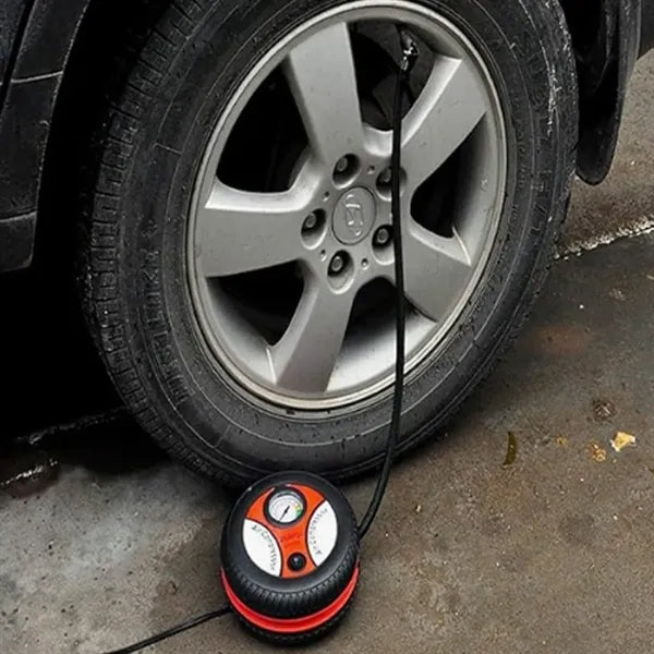 Custom Portable 12V Tire Inflator Air Pump with Gauge