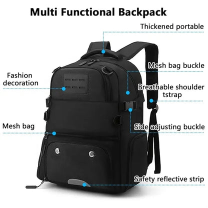 Basketball Backpack with Shoe Compartment