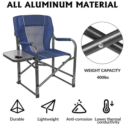 Oversized Portable Folding Camping Directors Chair