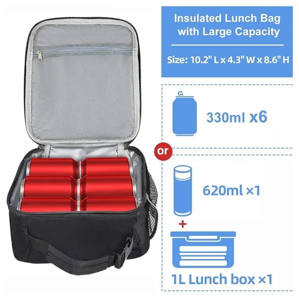 Portable Insulated Lunch Bag