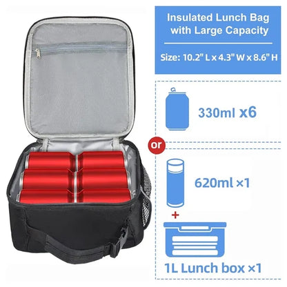 Portable Insulated Lunch Bag