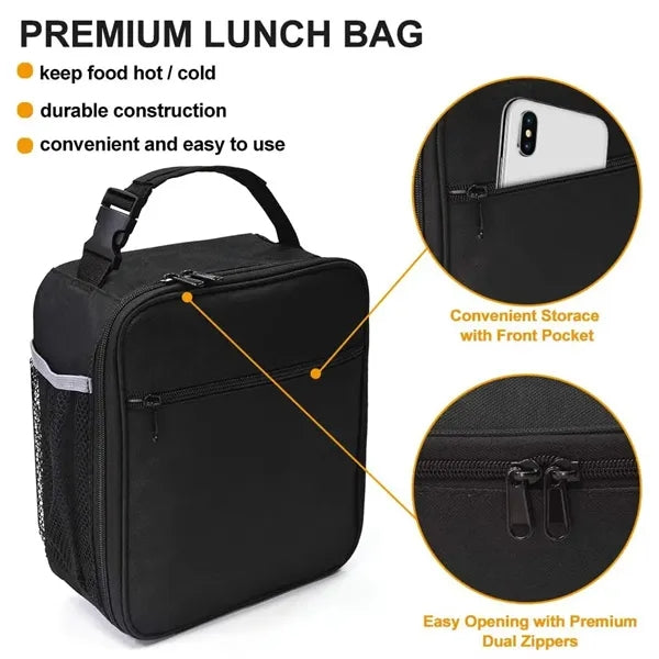 Portable Insulated Lunch Bag