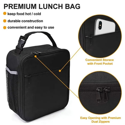 Portable Insulated Lunch Bag