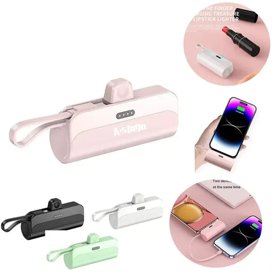 Mini Portable 5000mAh Power Bank