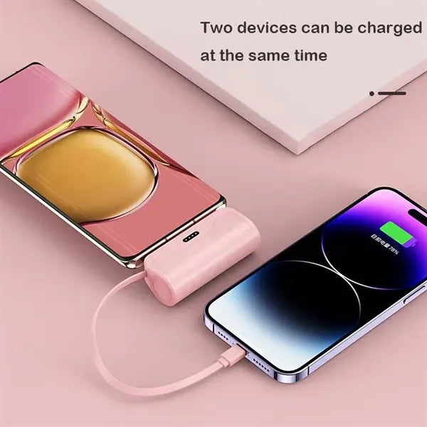 Mini Portable 5000mAh Power Bank