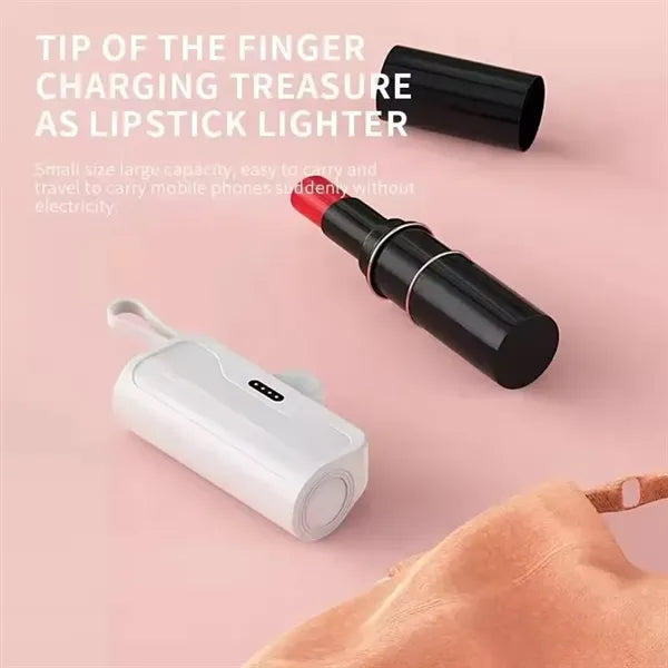 Mini Portable 5000mAh Power Bank