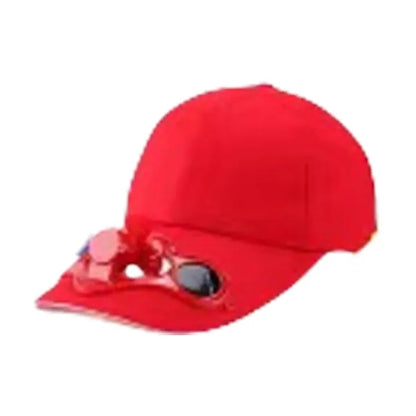 Solar Powered Fan Cap Ideal For Outdoor Activities