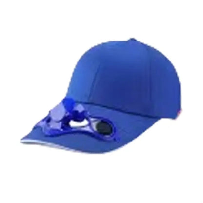 Solar Powered Fan Cap Ideal For Outdoor Activities