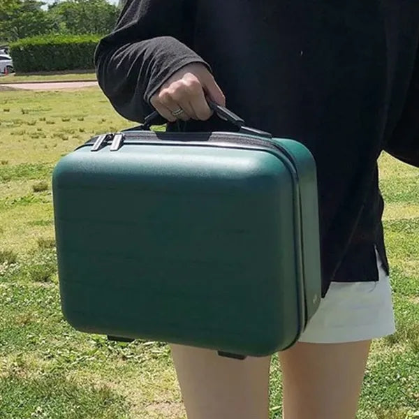 14'' Mini Compact Hardshell Cosmetics Travel Luggage Case