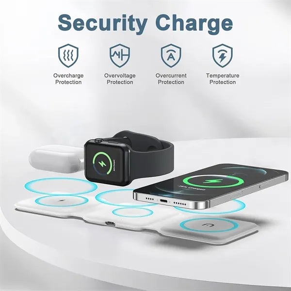3 in 1 Foldable Wireless Charger