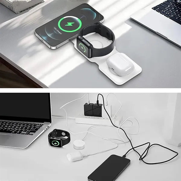 3 in 1 Foldable Wireless Charger