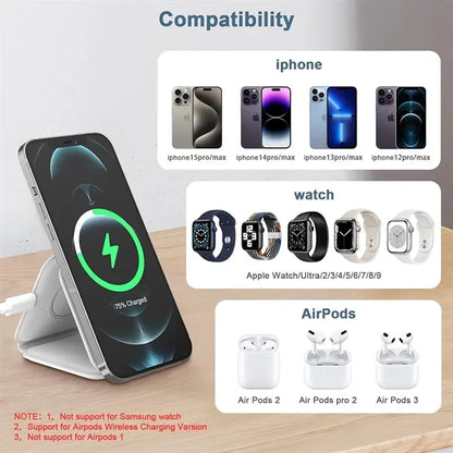 3 in 1 Foldable Wireless Charger