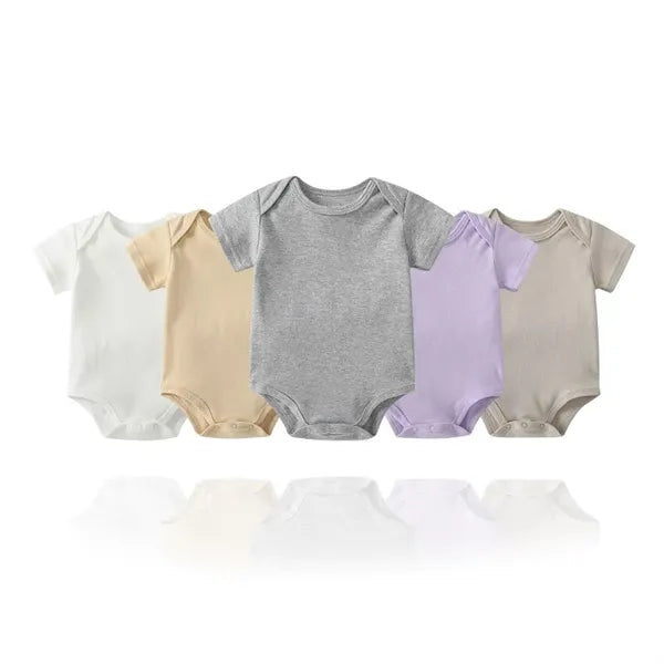 Baby Unisex Short Sleeve Bodysuits