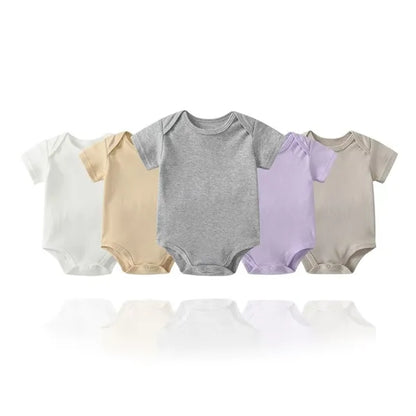 Baby Unisex Short Sleeve Bodysuits