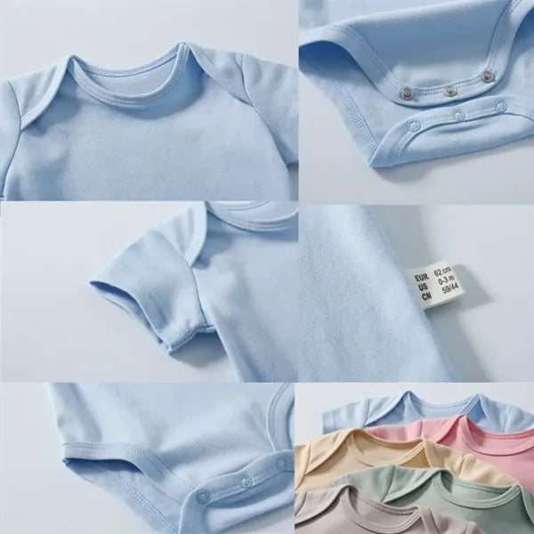 Baby Unisex Short Sleeve Bodysuits