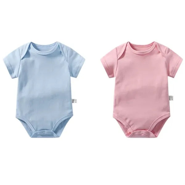 Baby Unisex Short Sleeve Bodysuits