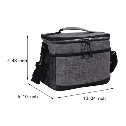 Home office outdoor large capacity portable lunch cooler bag