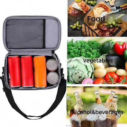 Home office outdoor large capacity portable lunch cooler bag