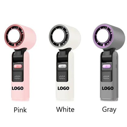Handheld Portable Fan with Ice Cooler