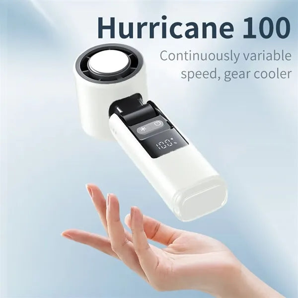 Handheld Portable Fan with Ice Cooler