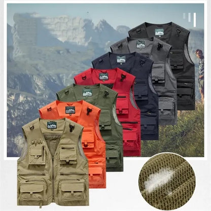 Multi-pocket Quick-drying Fishing Vest