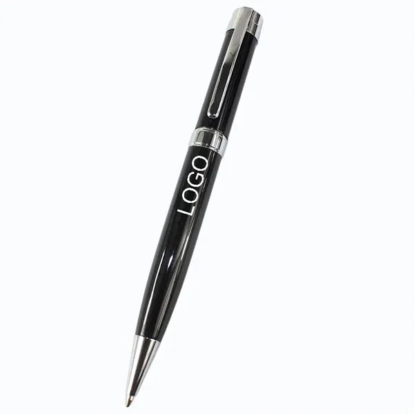 Metal Rotating Ballpoint Pen Business Medium Oil Ink