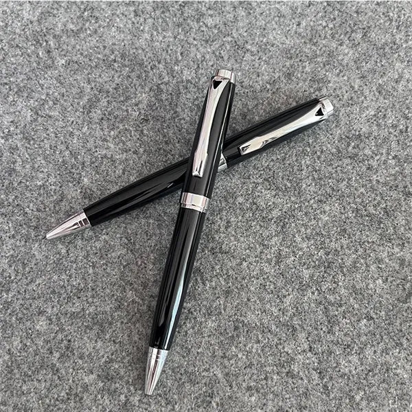 Metal Rotating Ballpoint Pen Business Medium Oil Ink
