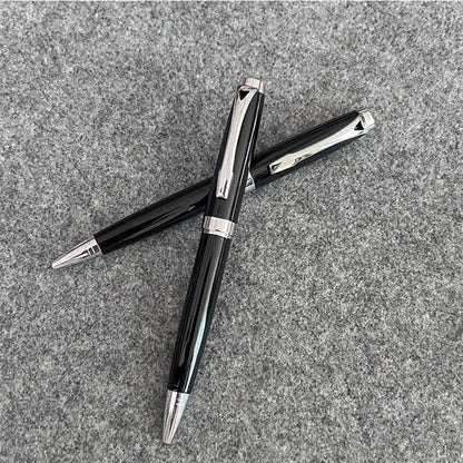 Metal Rotating Ballpoint Pen Business Medium Oil Ink