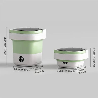 12L Capacity Portable Foldable Mini Washing Machine for Trav