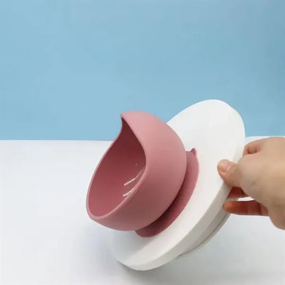 Silicone Suction Baby Soft Spill Resistant Bowl