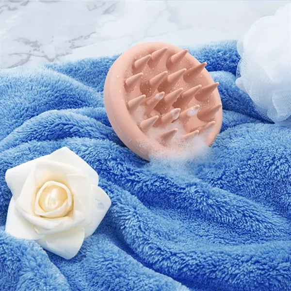 Massager Shampoo Brush with Soft Bristles for Scalp Care