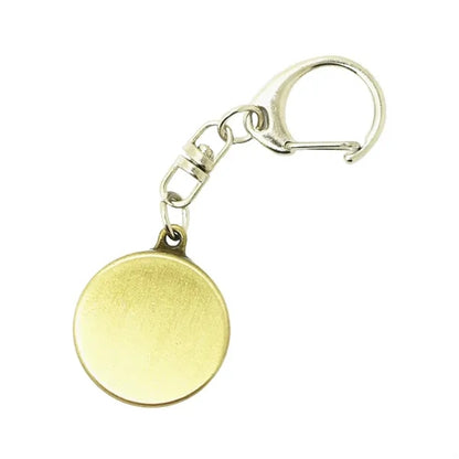 Zinc Alloy Compact Vintage Portable Pocket Compass Keychain
