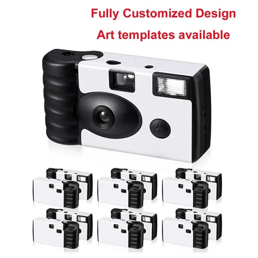 12 Rolls 35mm Disposable Camera Pack with Flash & Color Film