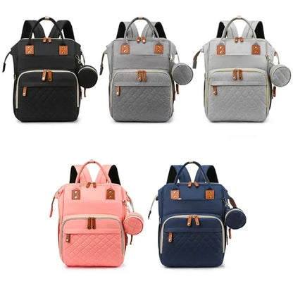 3 in 1 Diaper Bag with Changing Pad Waterproof Baby Backpack