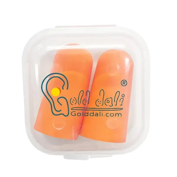 Bullet shape Ear plug with plastic case