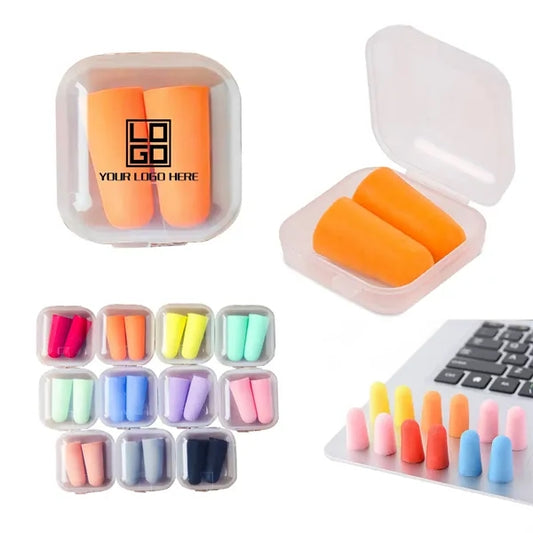 Bullet shape Ear plug with plastic case