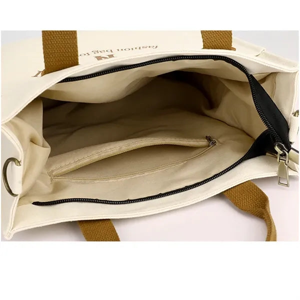 Canvas Tote Purse Crossbody with Top Handle Shoulder Bag