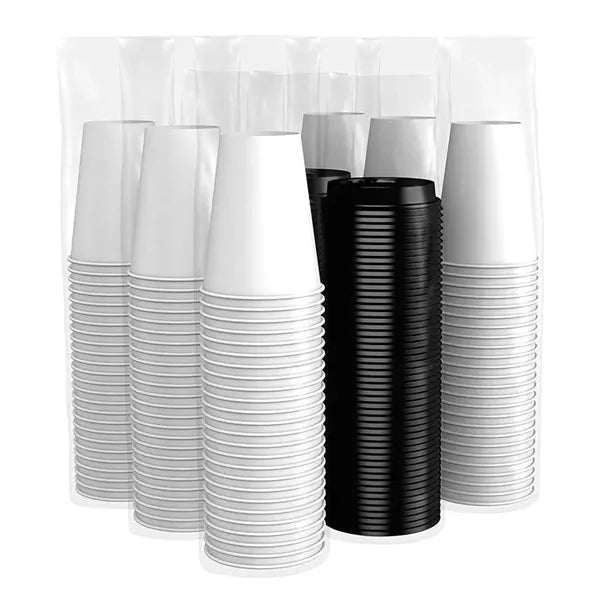 12OZ Disposable Paper Cup with Lid