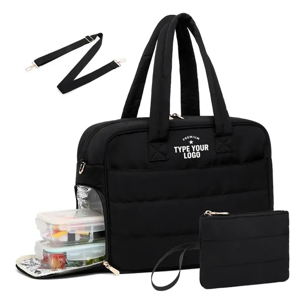 Insulated Lunch Tote Bag for Women Laptop Purse for Work