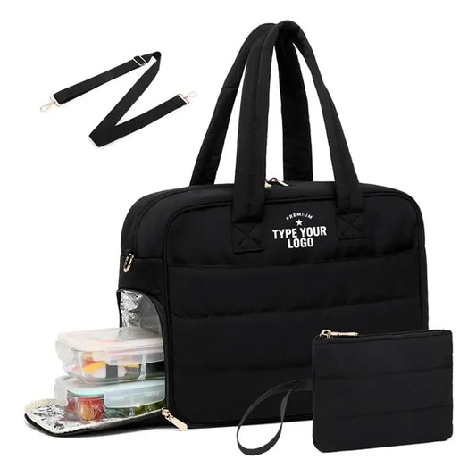 Insulated Lunch Tote Bag for Women Laptop Purse for Work