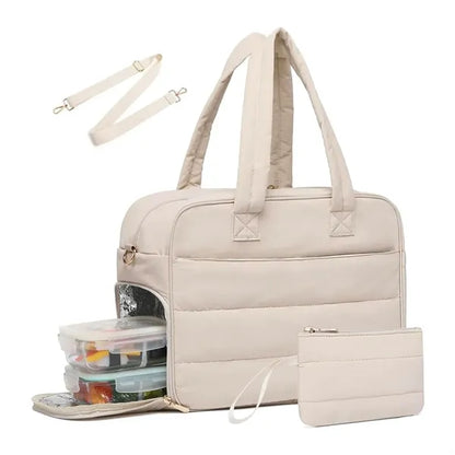Insulated Lunch Tote Bag for Women Laptop Purse for Work