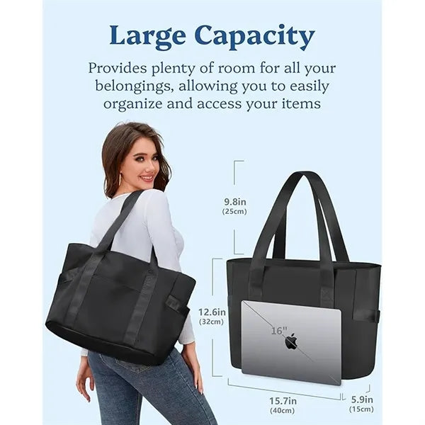 Weekender Bag with Laptop Compartment for Work Nurse Gym