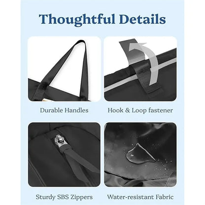 Weekender Bag with Laptop Compartment for Work Nurse Gym