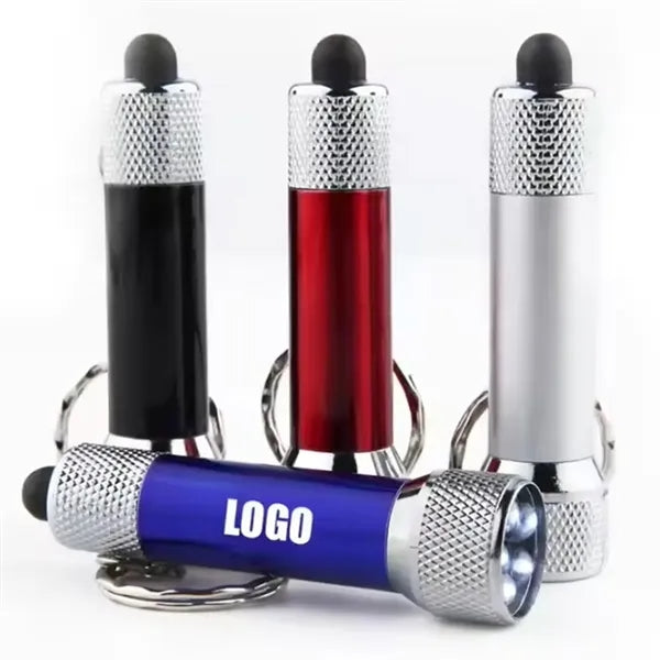 Homestead Metal Flashlight Keytag