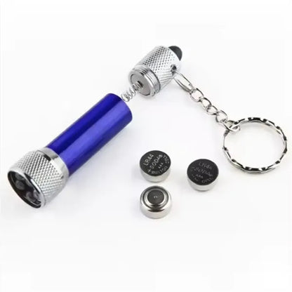 Homestead Metal Flashlight Keytag