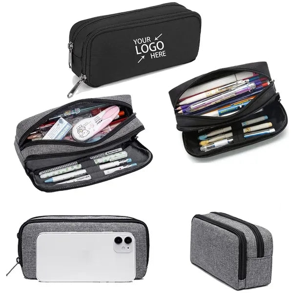 Large Capacity Pencil Case Pouch Office Stationery Organizer