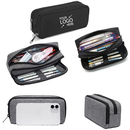 Large Capacity Pencil Case Pouch Office Stationery Organizer