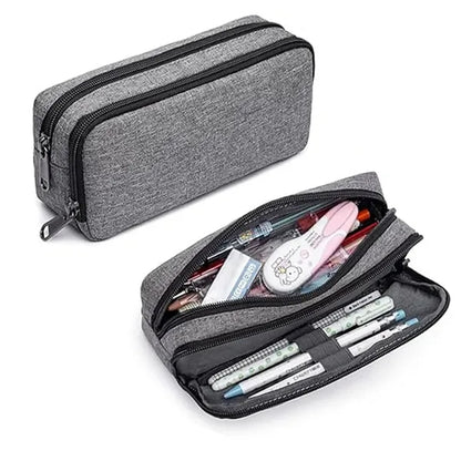Large Capacity Pencil Case Pouch Office Stationery Organizer