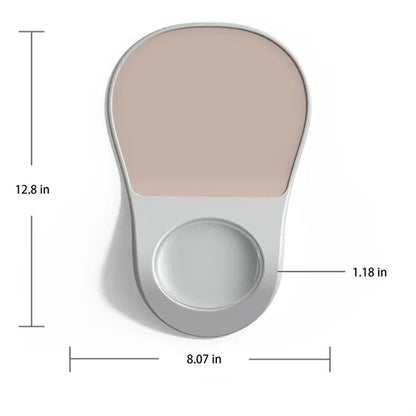 Ergonomic Mouse Pad With Wrist Rest Silicone Office Mat