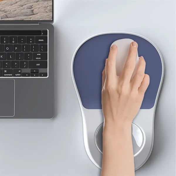 Ergonomic Mouse Pad With Wrist Rest Silicone Office Mat